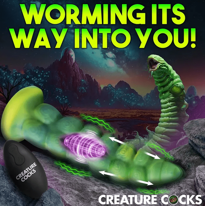 Creature Cocks Squirmer Thrusting Fantasy Dildo