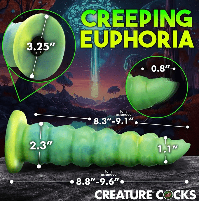 Creature Cocks Squirmer Thrusting Fantasy Dildo