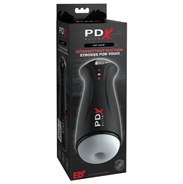 PDX Elite Fap-Gasm - Sucking & Vibrating Auto Stroker