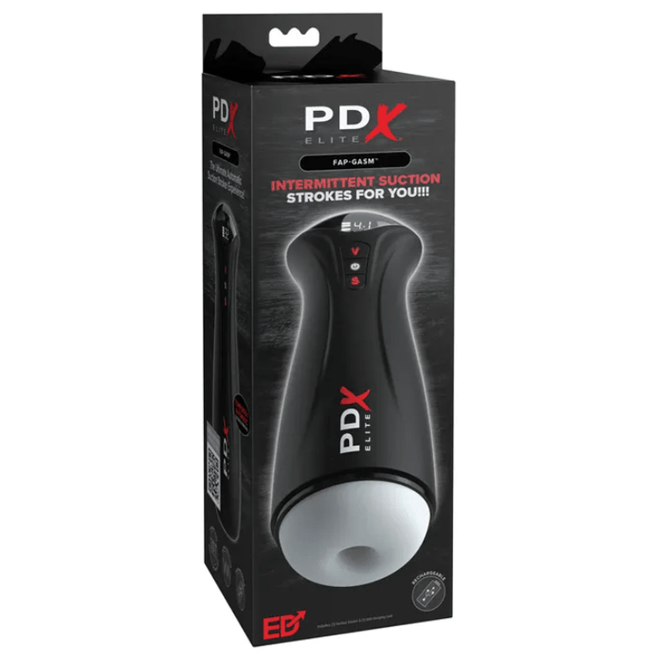 PDX Elite Fap-Gasm - Sucking & Vibrating Auto Stroker