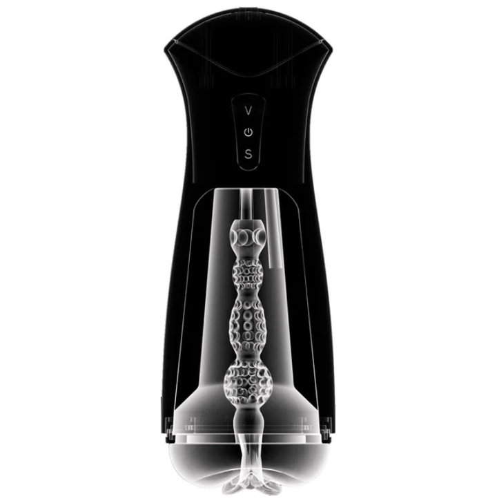 PDX Elite Fuck-Gasm - Sucking & Vibrating Auto Stroker - Flesh