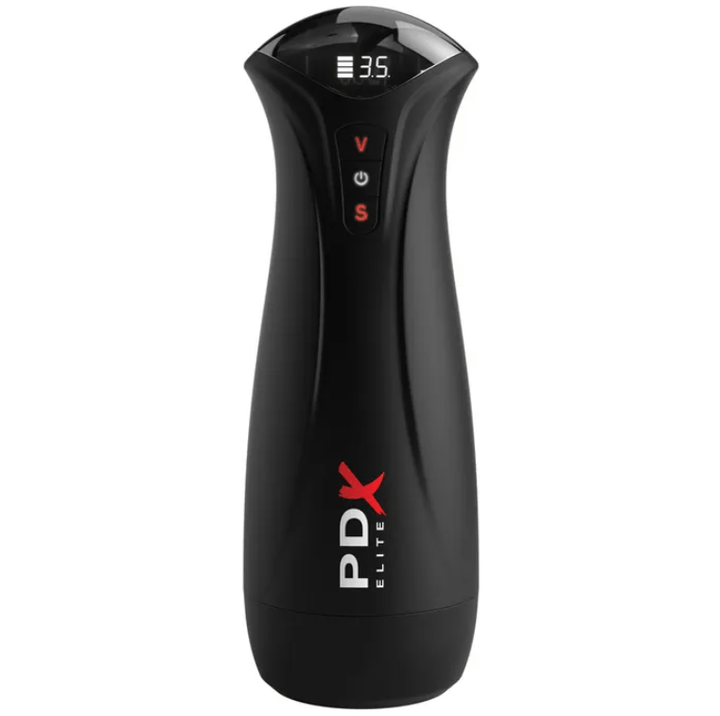 PDX Elite Fuck-Gasm - Sucking & Vibrating Auto Stroker - Flesh