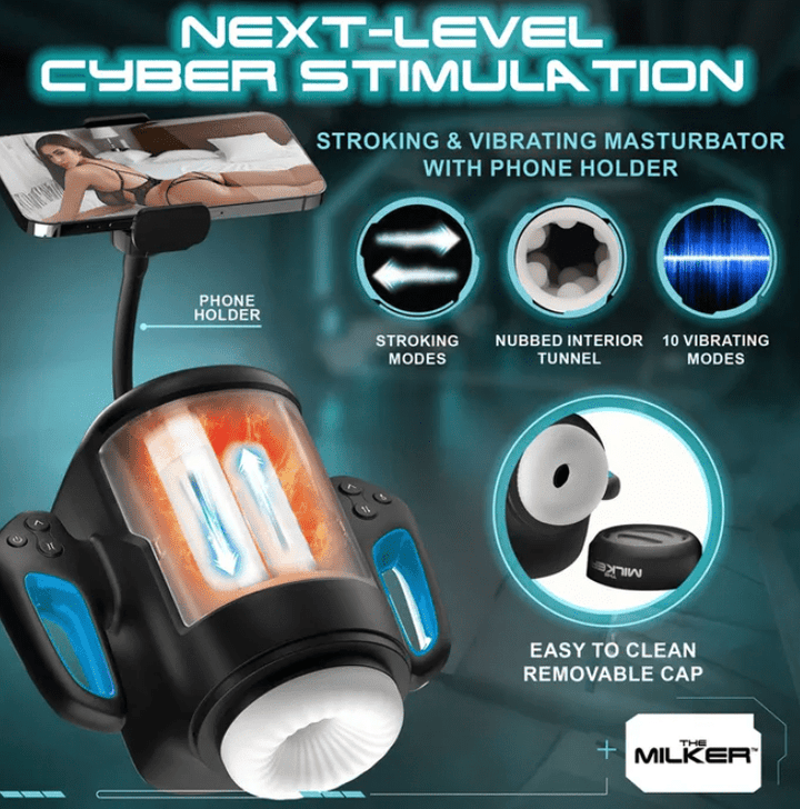 LoveBotz The Milker Cyber Milker Male Masturbator