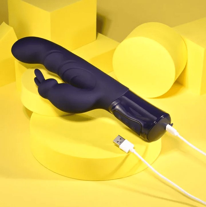 Evolved Big Deal Rabbit Vibrator - Purple