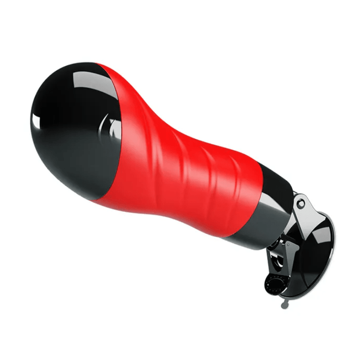 Crazy Bull Delia Vibrating Vagina Stroker with Suction Base - Flesh