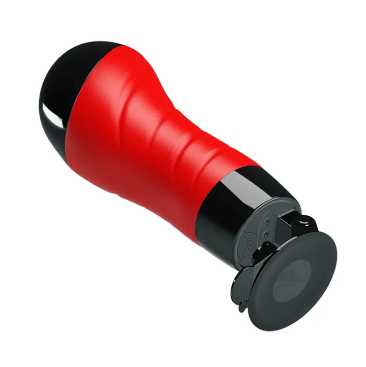 Crazy Bull Delia Vibrating Vagina Stroker with Suction Base - Flesh