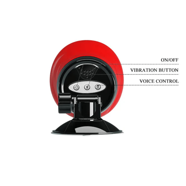 Crazy Bull Delia Vibrating Vagina Stroker with Suction Base - Flesh