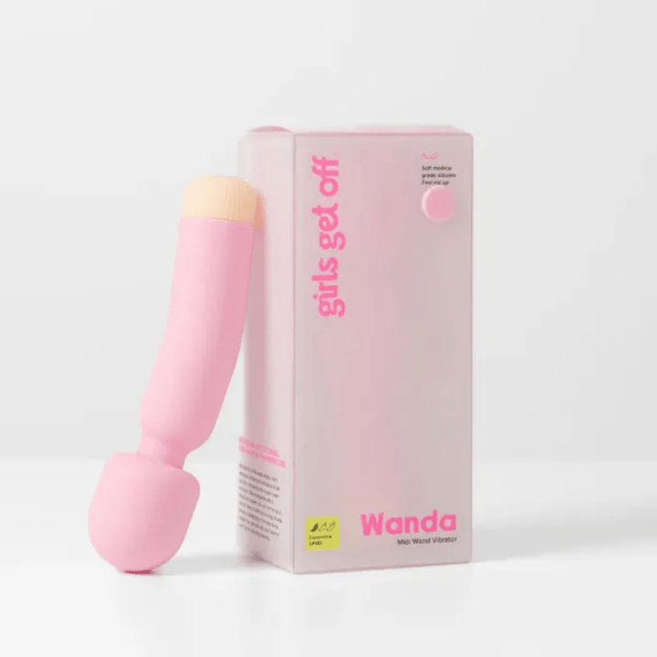 Girls Get Off Wanda Massage Wand - Pink