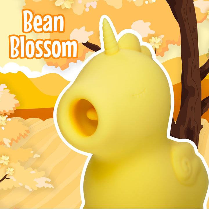 Unihorn - Bean Blossom - Yellow Flicking Stimulator