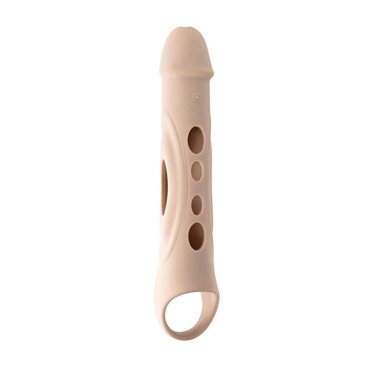 Zero Tolerance Big Boy - Vibrating Penis Extension Sleeve - Flesh