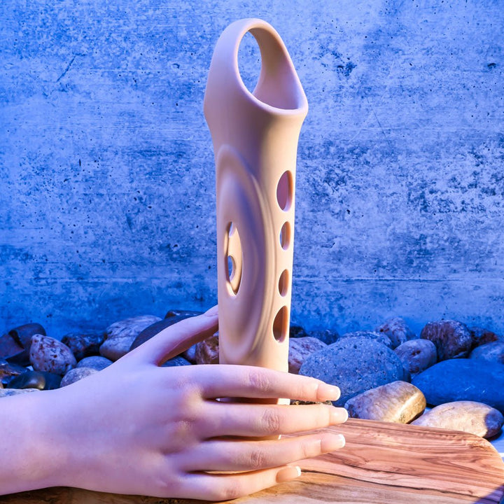 Zero Tolerance Big Boy - Vibrating Penis Extension Sleeve - Flesh