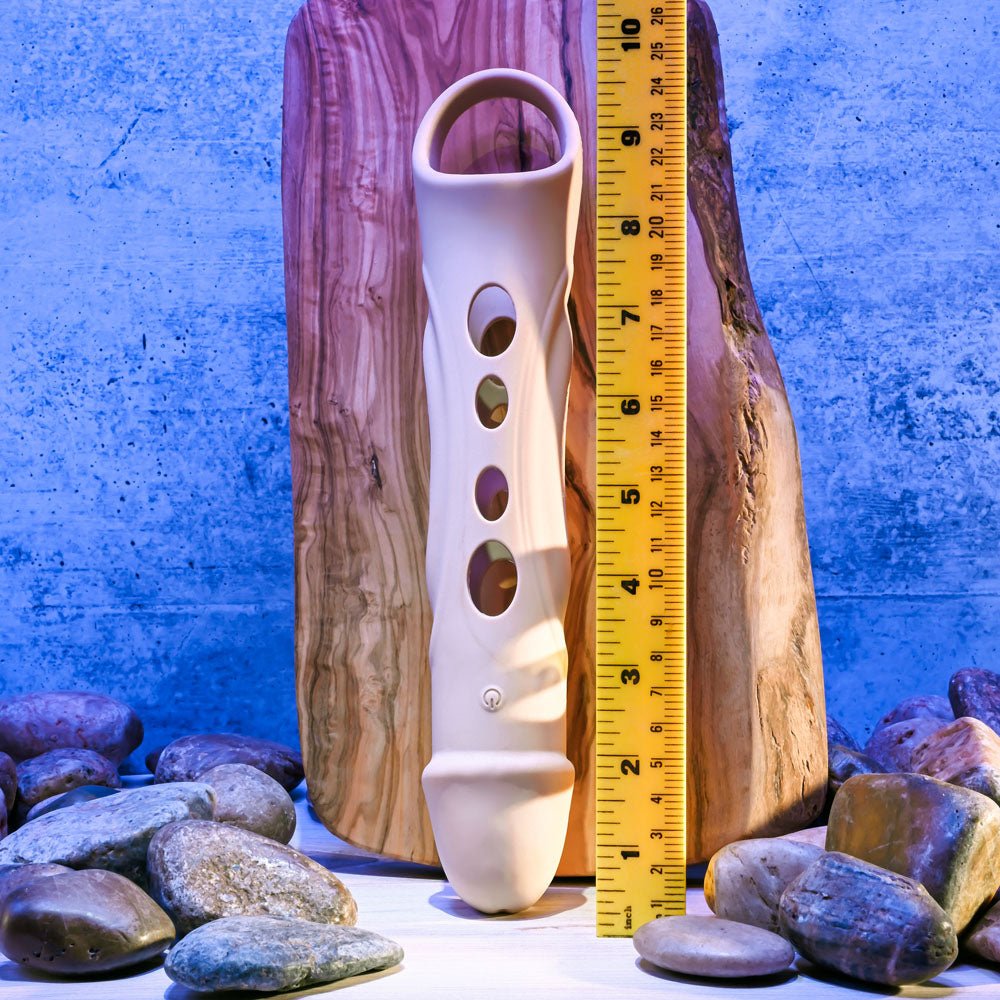 Zero Tolerance Big Boy - Vibrating Penis Extension Sleeve - Flesh