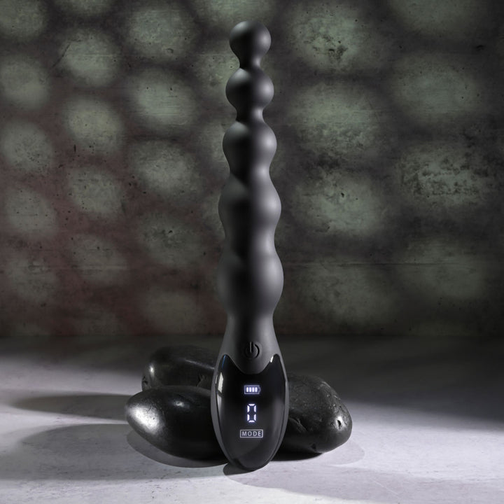 Zero Tolerance Backdoor Baton - Vibrating Anal Beads - Black