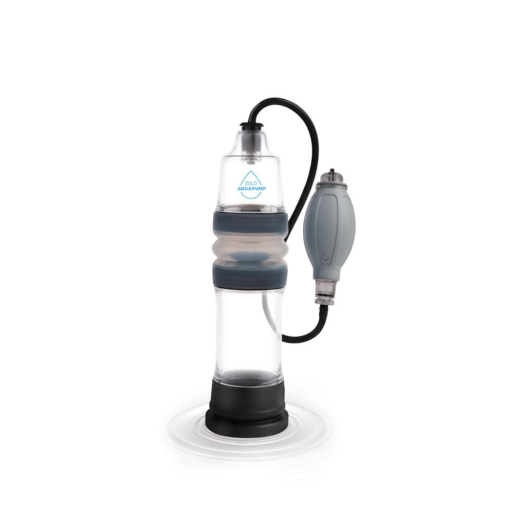 Zolo Aquapump Compact Penis Pump - Clear