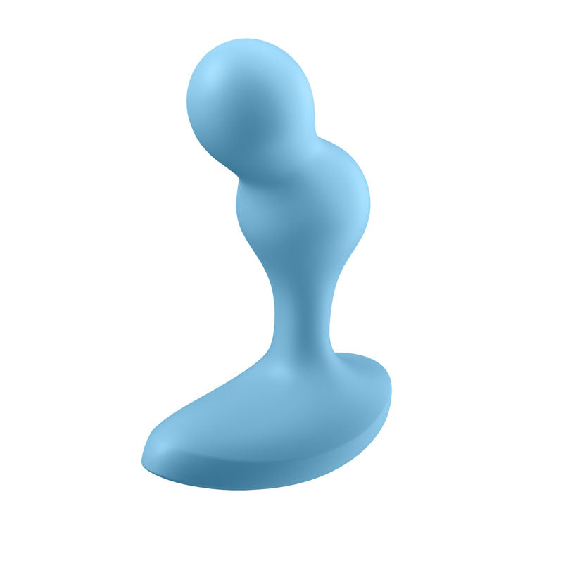 Satisfyer Deep Diver Vibrating Anal Plug with App Control - Light Blue