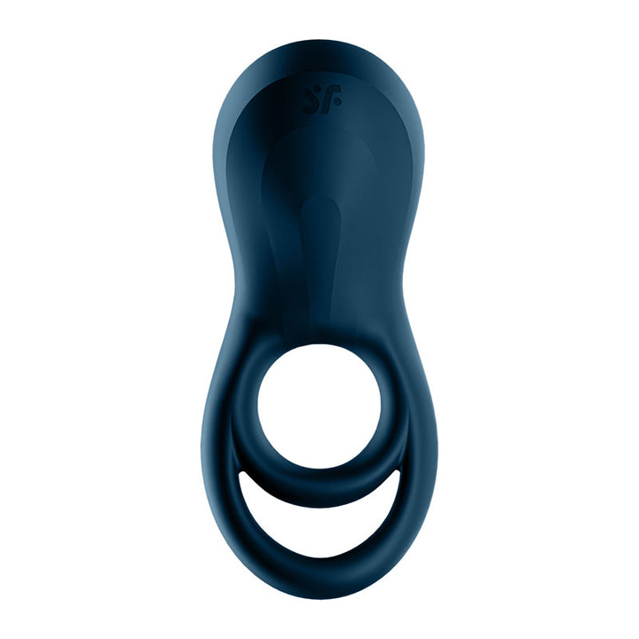 Satisfyer Epic Duo - Navy Blue - Cock & Balls Ring with App Control