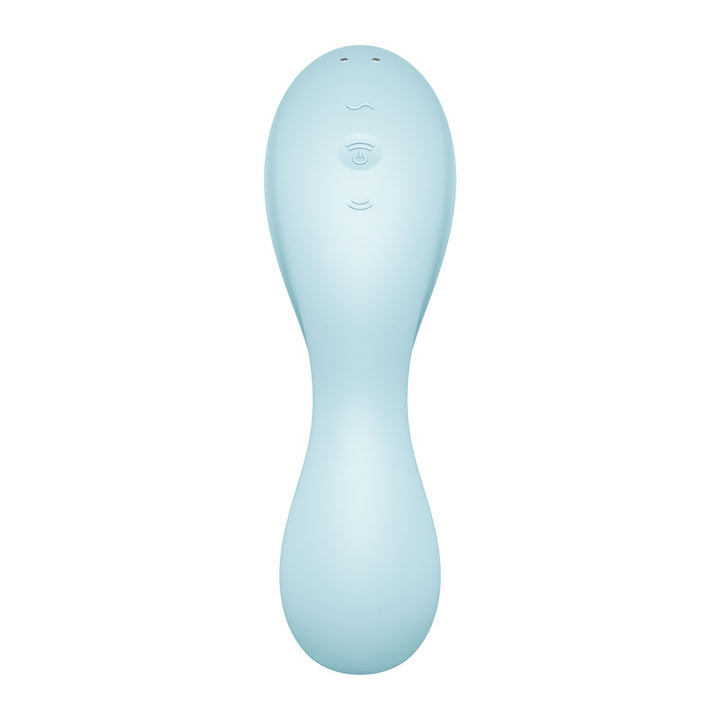 Satisfyer Curvy Trinity 5 - Blue - Air Pulse Stimulator with App Control