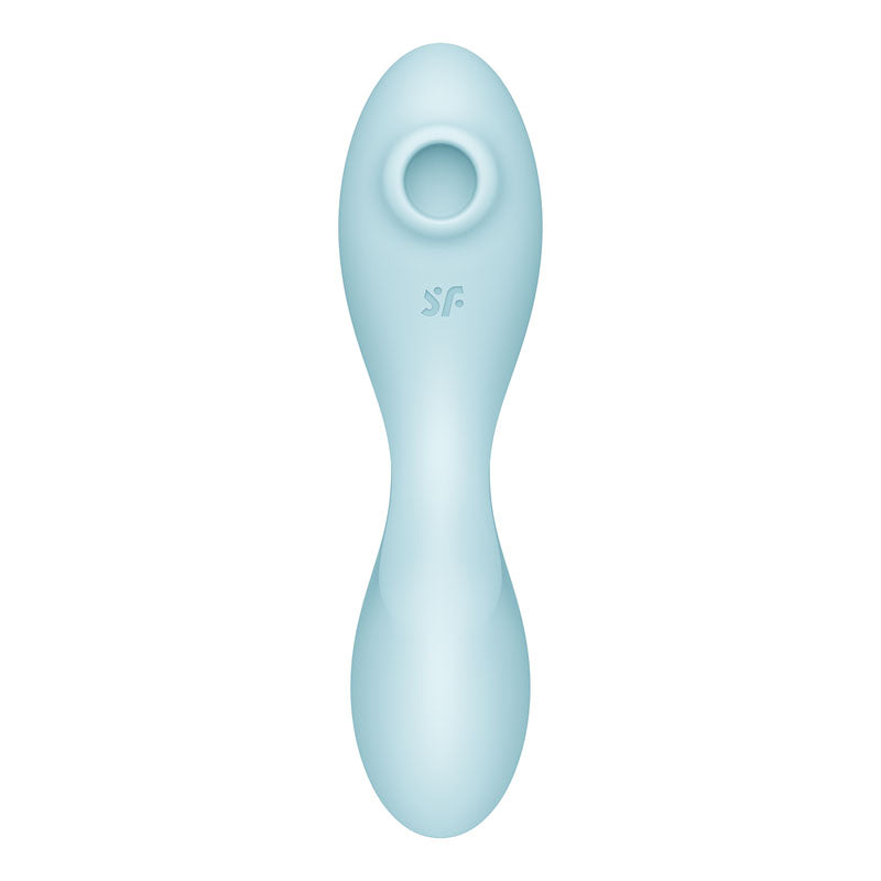 Satisfyer Curvy Trinity 5 - Blue - Air Pulse Stimulator with App Control