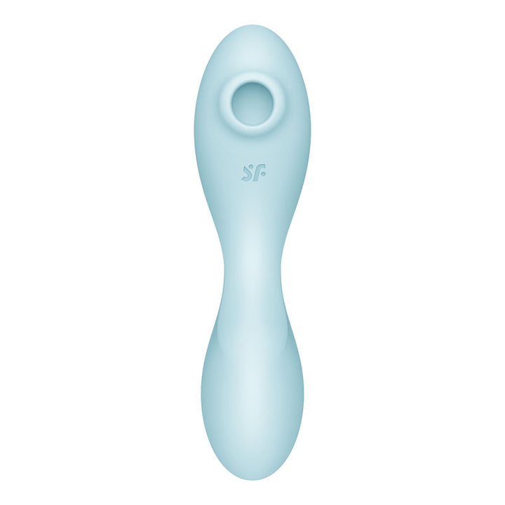 Satisfyer Curvy Trinity 5 - Blue - Air Pulse Stimulator with App Control