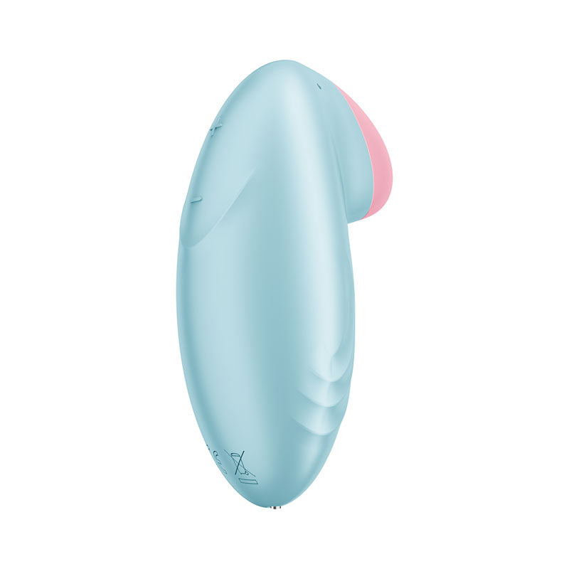Satisfyer Tropical Tip Stimulator with App Control - Light Blue