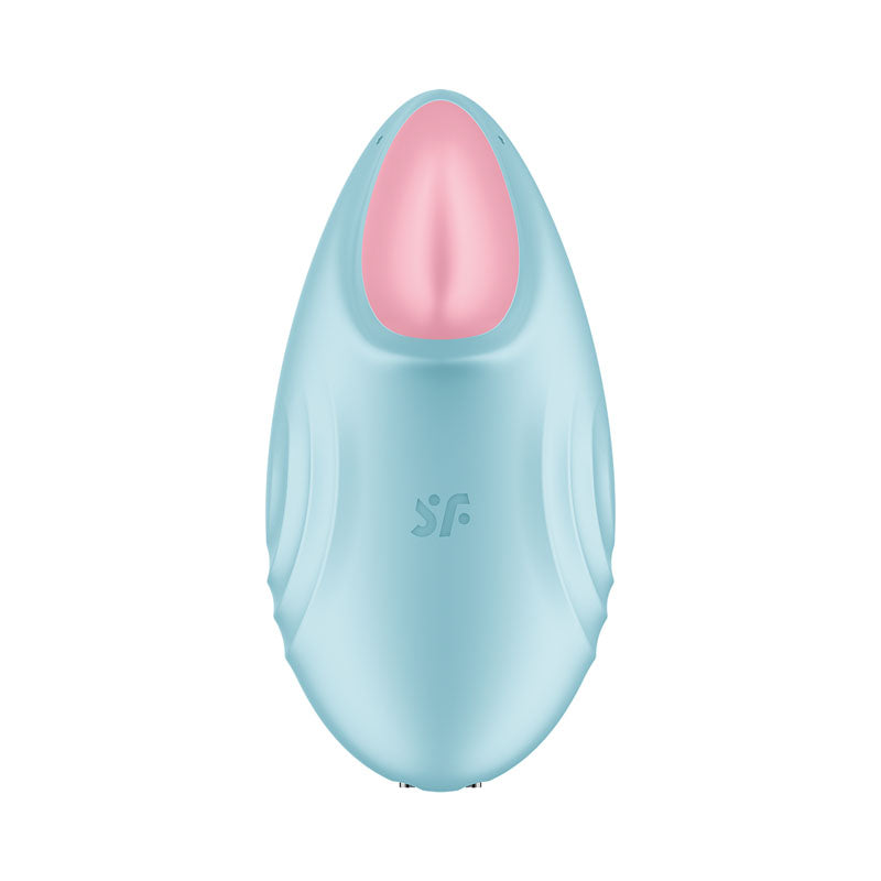 Satisfyer Tropical Tip Stimulator with App Control - Light Blue