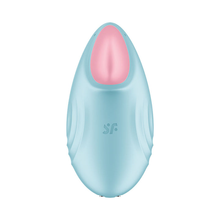 Satisfyer Tropical Tip Stimulator with App Control - Light Blue