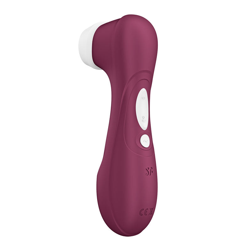 Satisfyer Pro 2 Gen 3 Clitoral Stimulator with App Control - Wine Red