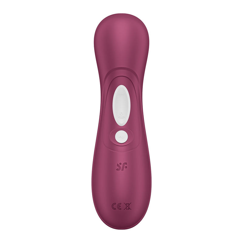 Satisfyer Pro 2 Gen 3 Clitoral Stimulator with App Control - Wine Red