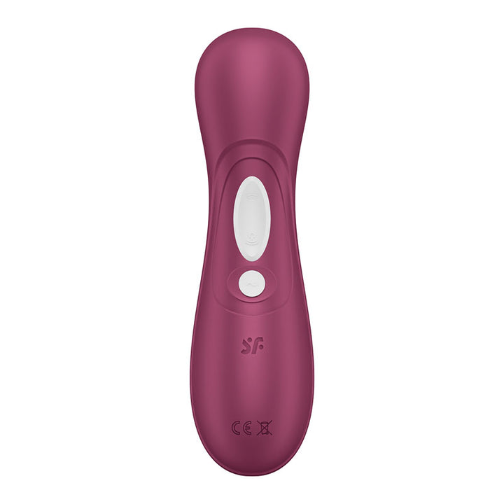 Satisfyer Pro 2 Gen 3 Clitoral Stimulator with App Control - Wine Red