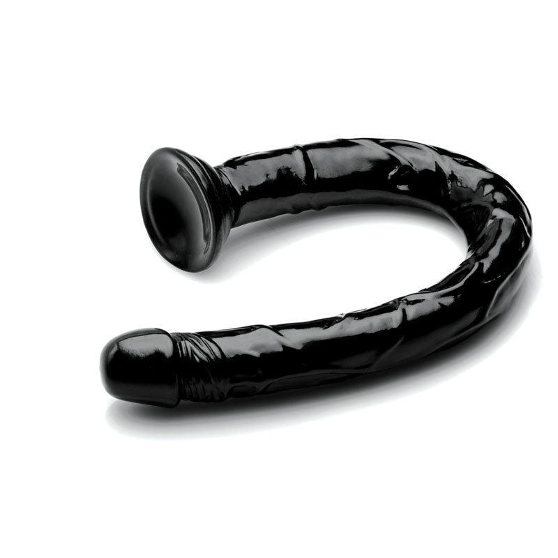 Hosed 19'' Realistic Hose - Black Anal Snake