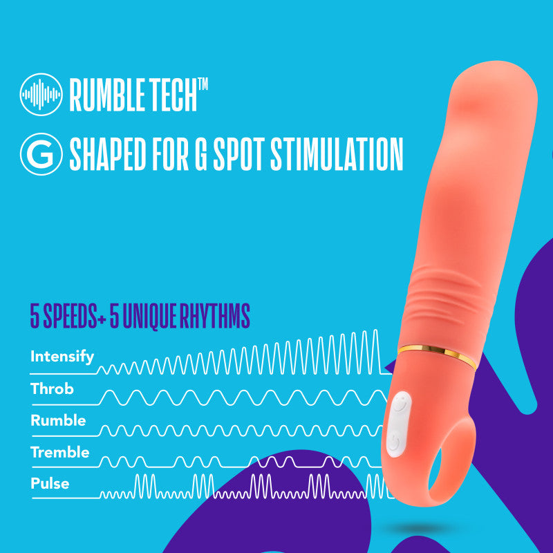 Aria Smokin' AF Vibrator - Coral