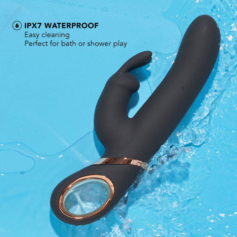Lush Victoria Rabbit Vibrator - Black