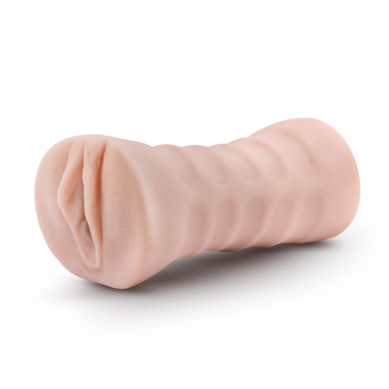 M for Men Rain - Flesh - Vibrating Vagina Stroker