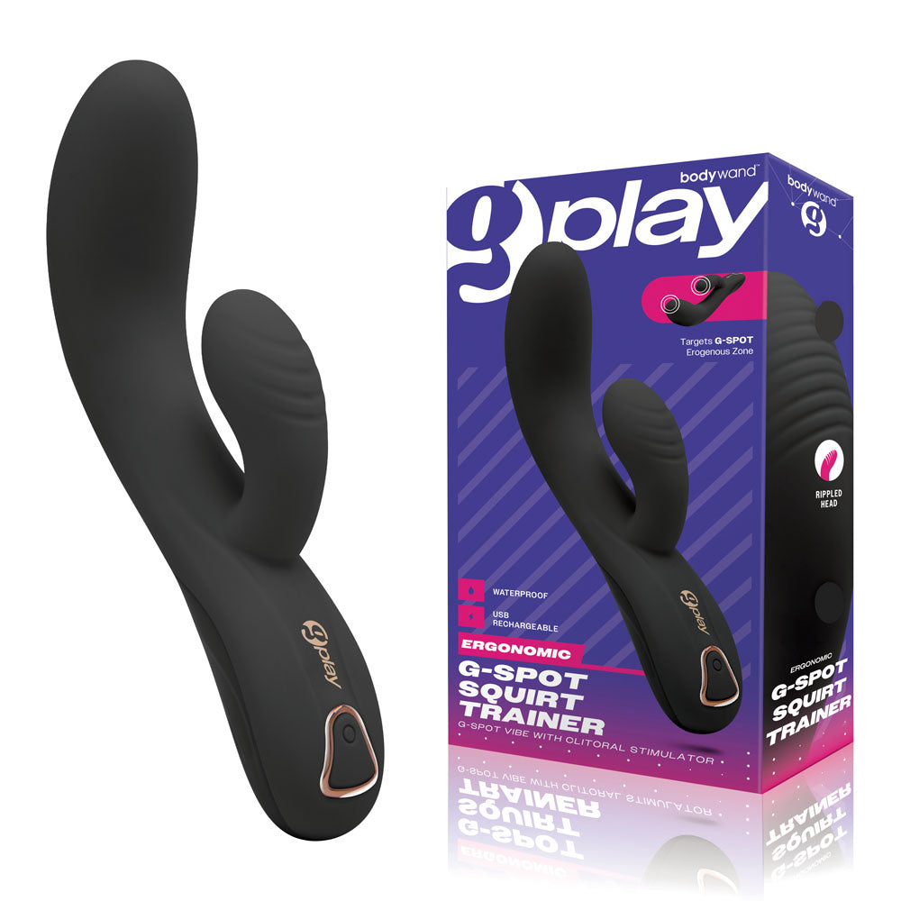 Bodywand G-Play G-Spot Squirt Trainer Vibrator - Black – Sex Toys Erotica