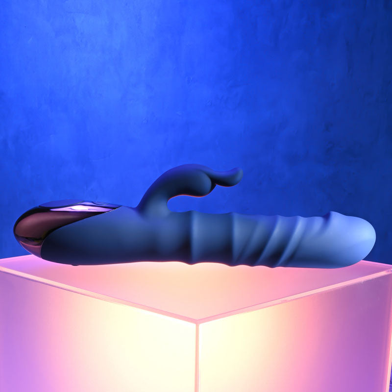 Evolved The Ringer Rabbit Vibrator - Blue