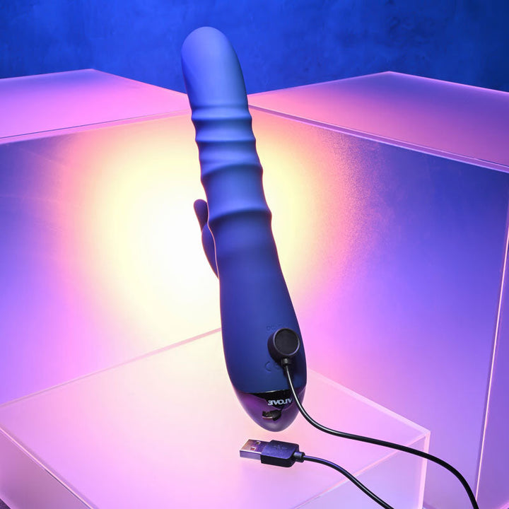 Evolved The Ringer Rabbit Vibrator - Blue