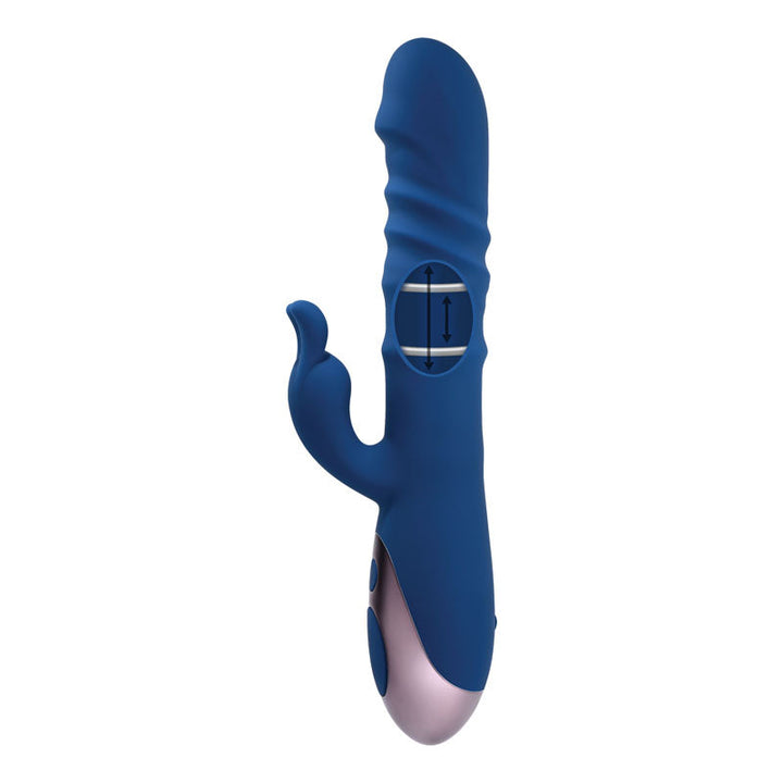 Evolved The Ringer Rabbit Vibrator - Blue