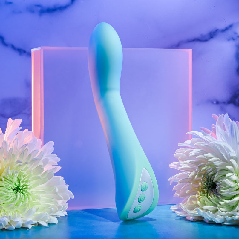 Evolved Come With Me G-Spot Vibe with Flicking Head - Teal