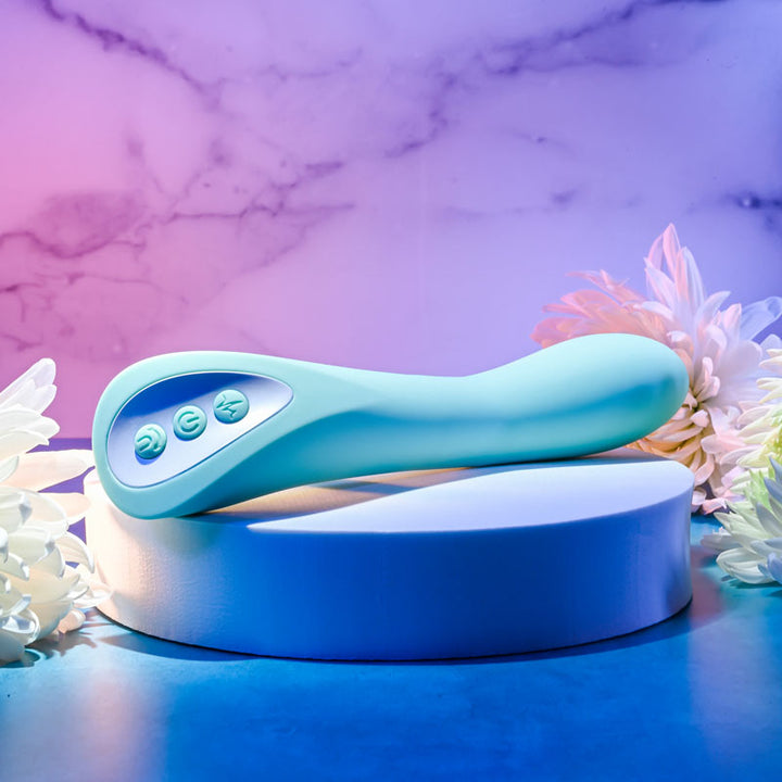 Evolved Come With Me G-Spot Vibe with Flicking Head - Teal