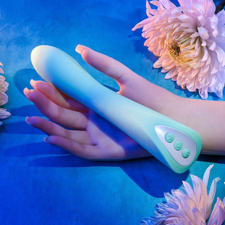 Evolved Come With Me G-Spot Vibe with Flicking Head - Teal