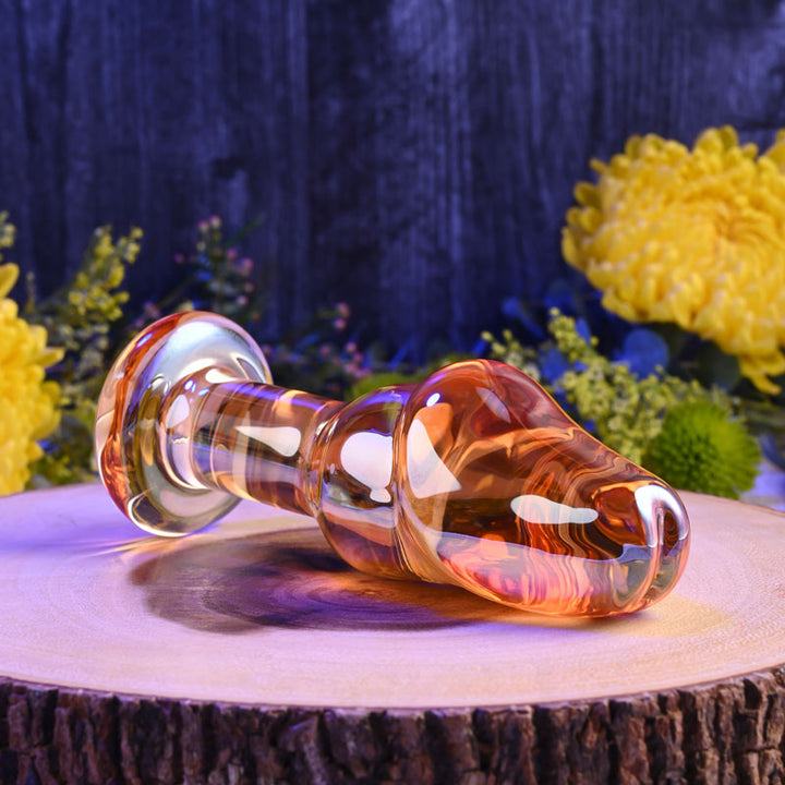 Gender X Just The Tip Anal Plug - Gold/Red