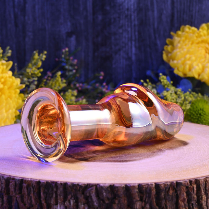 Gender X Just The Tip Anal Plug - Gold/Red
