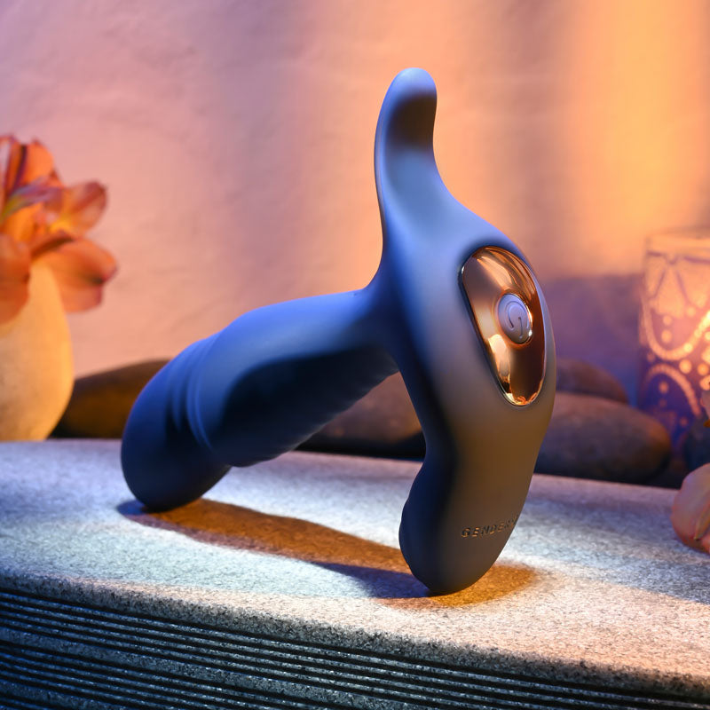 Gender X True Blue - Thrusting Prostate Massager