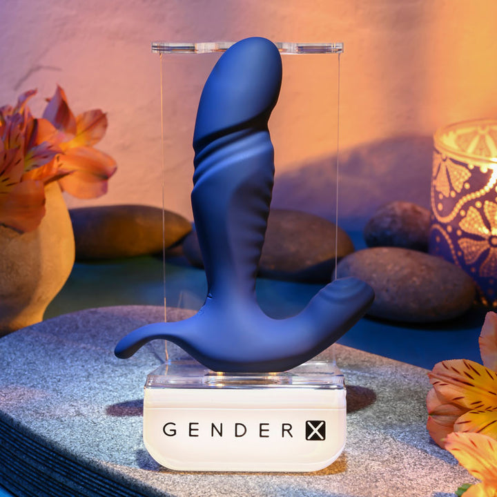 Gender X True Blue - Thrusting Prostate Massager
