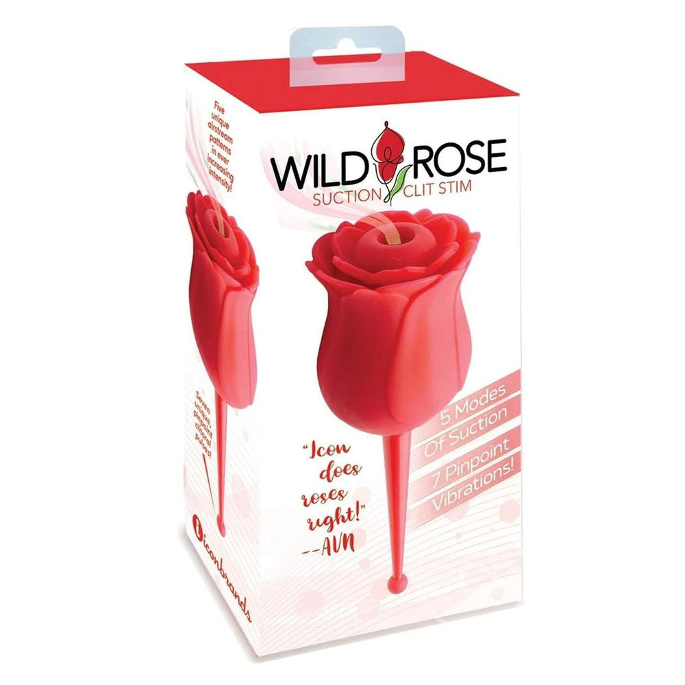 Wild Rose Le Point Air Pulse Stimulator - Red – Sex Toys Erotica