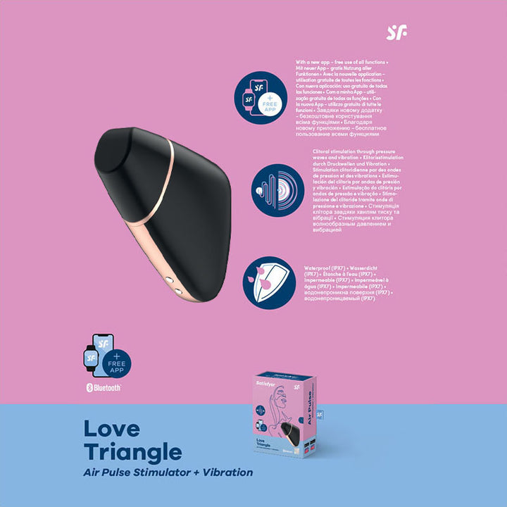 Satisfyer Love Triangle - Black