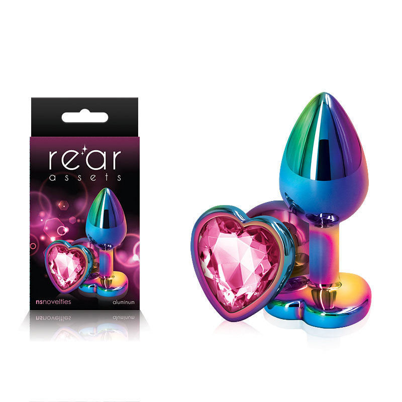 Rear Assets Multicolor Heart Small – Pink