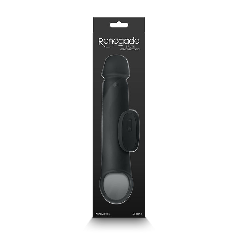 Renegade Brute - Black Vibrating Extender Sleeve