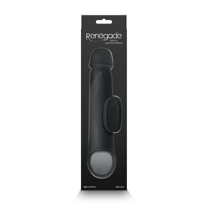 Renegade Brute - Black Vibrating Extender Sleeve
