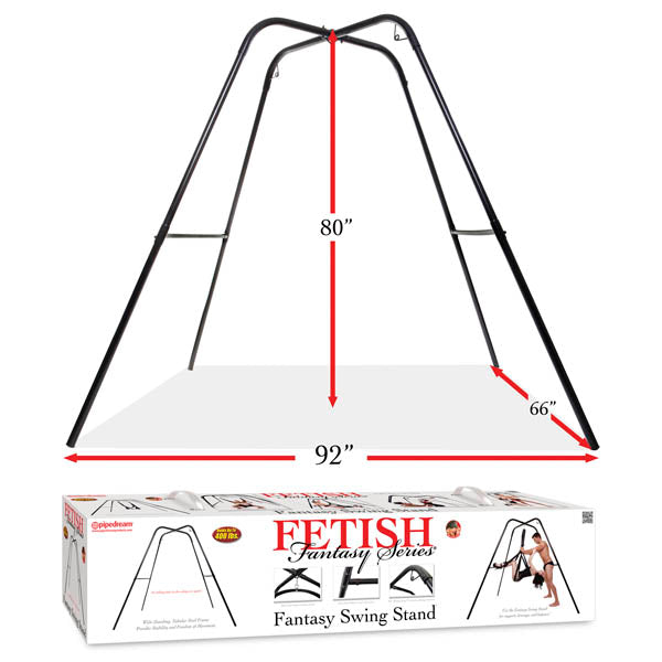 Fetish Fantasy Series Fantasy Swing Stand - Black